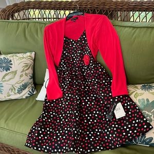 Disorderly Kids red and black dress